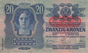 20 Kronen p.53a-1 1919